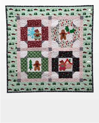 GO! Cozy Gingerbread Wall Hanging Pattern