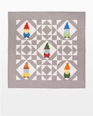 GO! Gnomes in the Castle Wall Hanging Pattern