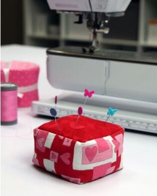 GO! Love for Sewing Pincushion Pattern