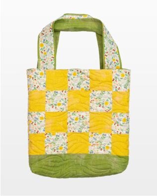 GO! Ready for Spring Patchwork Tote Bag Pattern