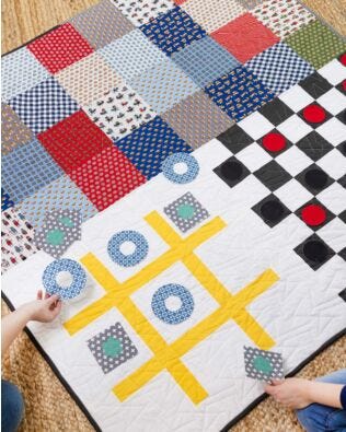 GO! Picnic Play Throw Quilt Pattern