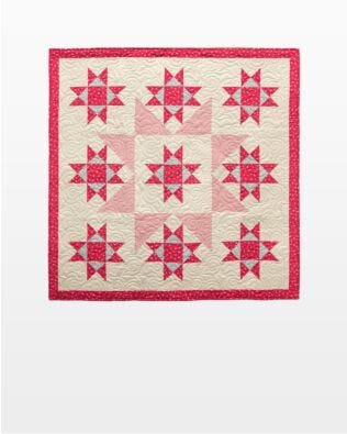 GO! Qube 12" Stars in the Crown Throw Quilt Pattern