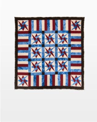 GO! Starry America Throw Quilt Pattern
