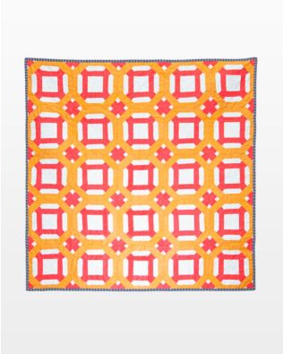GO! Round-A-Bout Throw Quilt Pattern