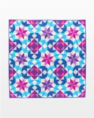 GO! Mixed Berry Bliss Throw Quilt Pattern