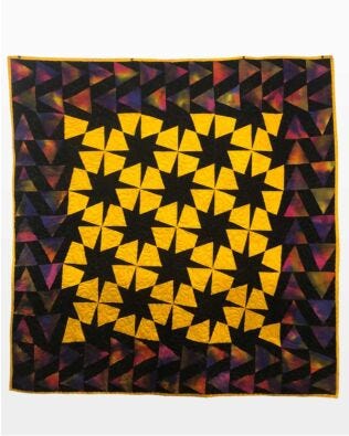 GO! Stars in the Shadows Throw Quilt Pattern