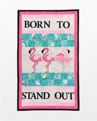 GO! Born to Stand Out Wall Hanging Pattern