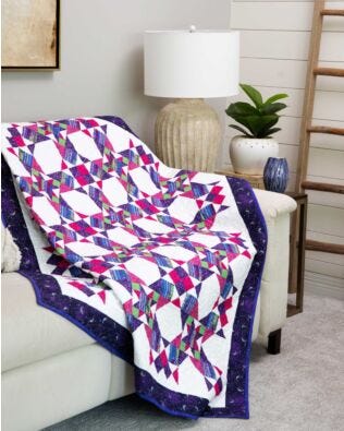 GO! Twinkle Twinkle Throw Quilt Pattern