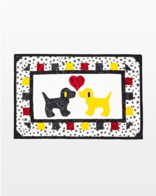 GO! Puppy Love Wall Hanging Pattern
