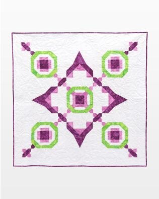GO! To The Piazza! Throw Quilt Pattern