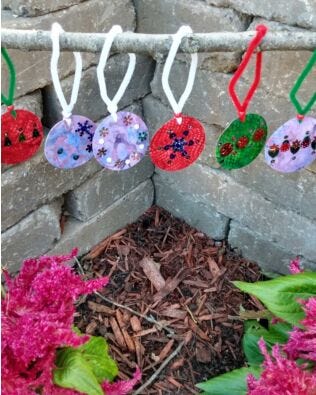GO! No Sew Christmas Ornaments Pattern