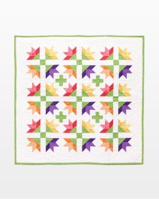 GO! Posy Pathway Wall Hanging Pattern
