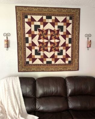 GO! Tapestry Throw Quilt Pattern
