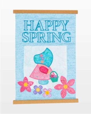 GO! Happy Spring Garden Banner Pattern