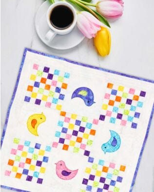GO! Glee Club Table Topper Pattern