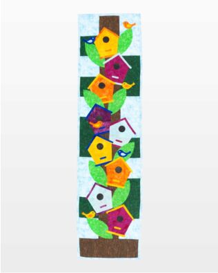 GO! Bird House High Rise Wall Hanging Pattern