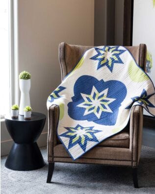 GO! Cosmic Path Throw Quilt Pattern