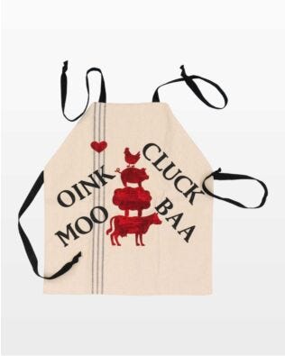 GO! Country Chic Farm Aprons Pattern