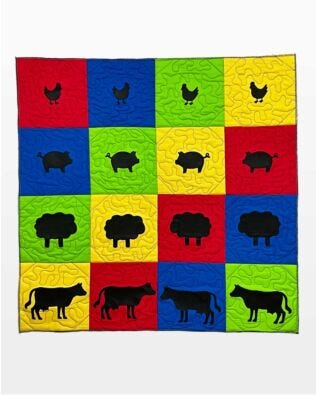 GO! Farm Animals Shadow Play Wall Hanging Pattern