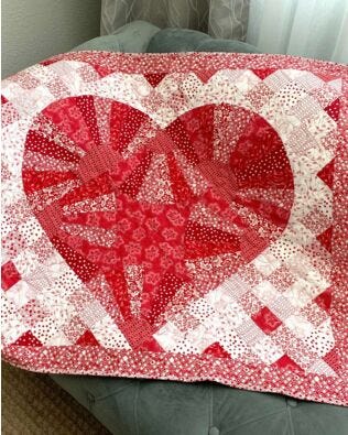 GO! Grandmother's Love Throw Quilt Pattern
