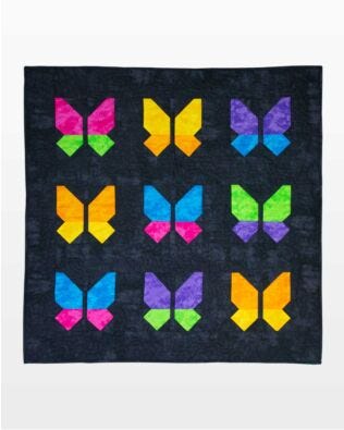 GO! Flying At Night Throw Quilt Pattern