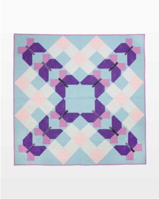 GO! Butterfly in the Sky Throw Quilt Pattern