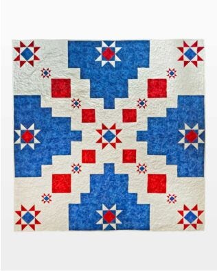 GO! Square Dancing with the Stars Throw Quilt Pattern