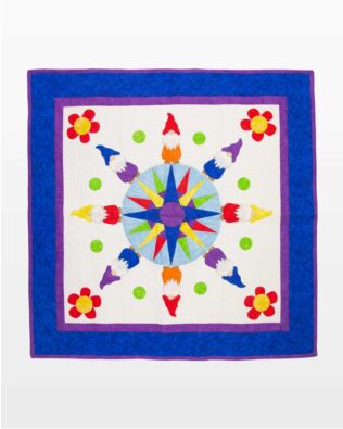 GO! Colorful World Wall Hanging Pattern