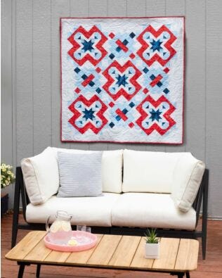 GO! Star Crossing Wall Hanging Pattern