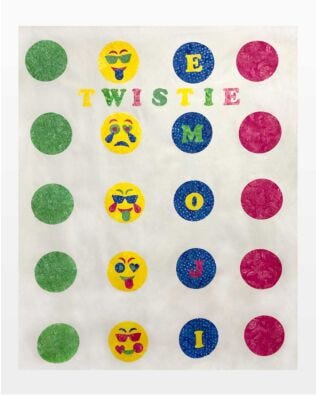 GO! Emoji Twistie Game Pattern