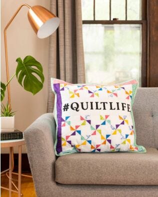 GO! #QuiltLife Pillow Pattern