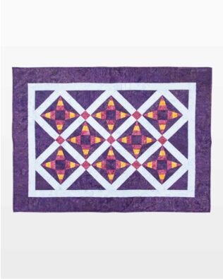 GO! Purple Priscilla Wall Hanging Pattern