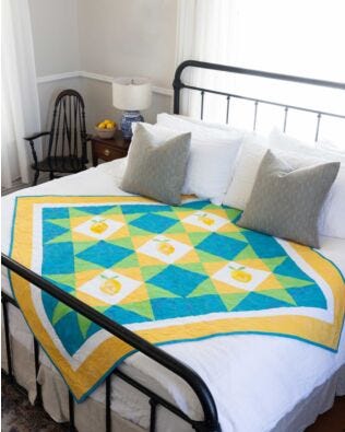 GO! When Life Gives You Lemons Throw Quilt Pattern
