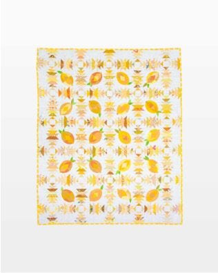 GO! Pineapple Lemonade Throw Quilt Pattern