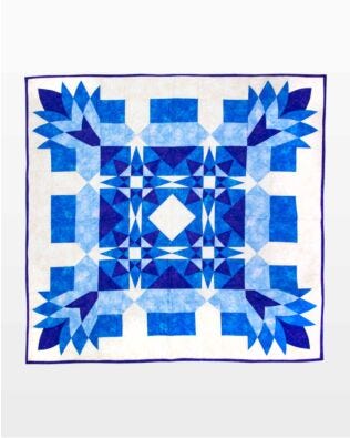GO! Star of the Nile Throw Quilt Pattern