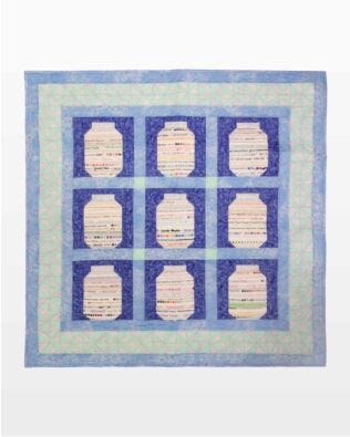GO! Canning Jar Pantry Throw Quilt Pattern
