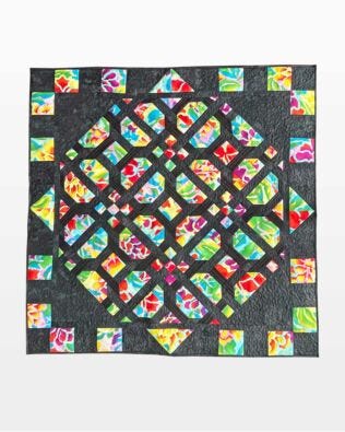 GO! Plaited Cathedral Window Wall Hanging Pattern