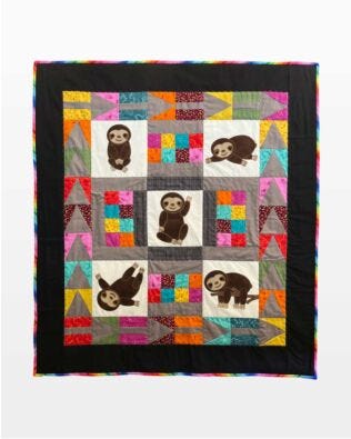 GO! Slow and Steady Throw Quilt Pattern