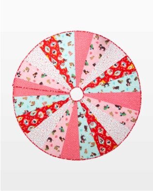 GO! Colorful Tree Skirt Pattern