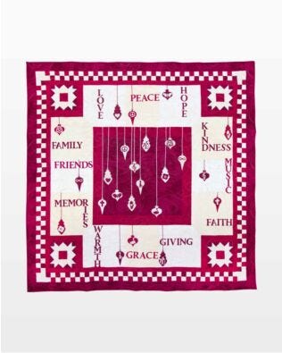 GO! The Twelve Gifts of Christmas Throw Quilt Pattern