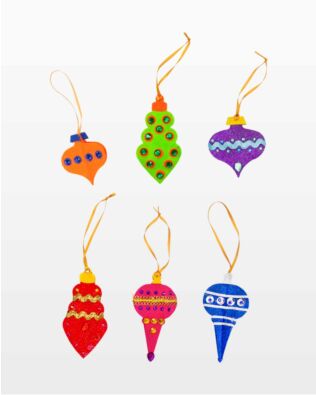 GO! Tree Ornaments Set Pattern