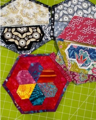 On the GO! Jewel Hexagon Carrier Pattern