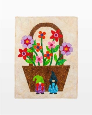GO! Gnome Basket Wall Hanging Pattern