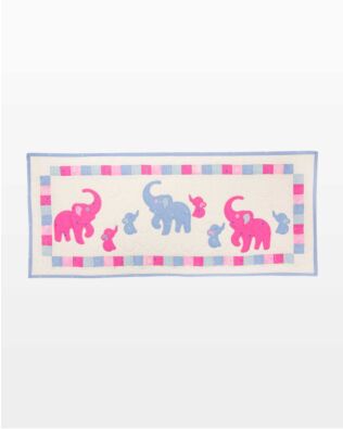 GO! A Parade of Elephants Table Runner Pattern