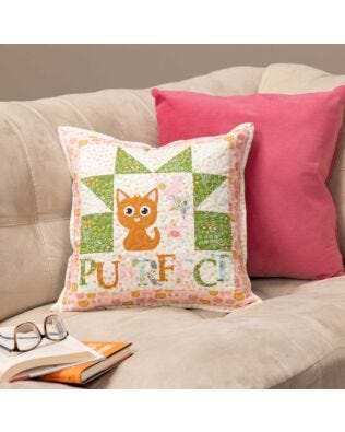 GO! Purrfect Kitten Pillow Pattern