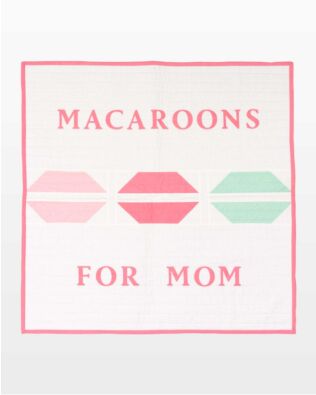 GO! Macaroons for Mom Wall Hanging Pattern