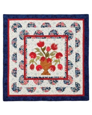 GO! An American Beauty Wall Hanging Pattern (PQ141341-12)
