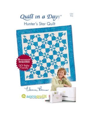 Quilt in a Day Hunter's Star Quilts Pattern Booklet by Eleanor Burns (PQ1503
