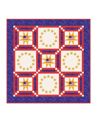 GO! Colonial Stars Quilt Pattern