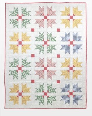GO! Qube 12" Cross and Crown Quilt Pattern